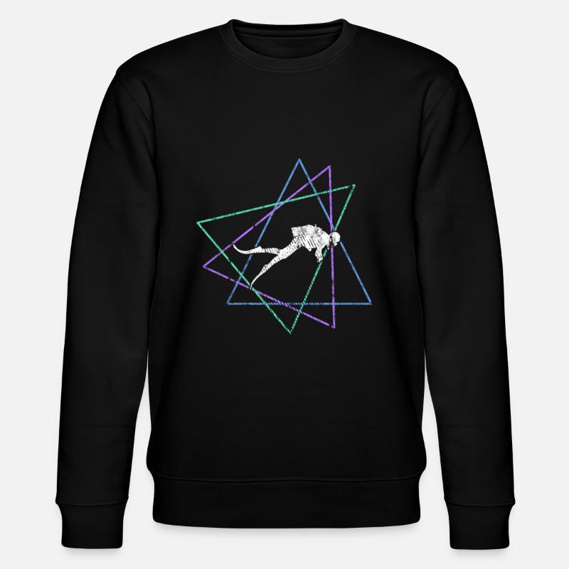 Dive - Stanley/Stella CHANGER Unisex Organic Sweatshirt - black