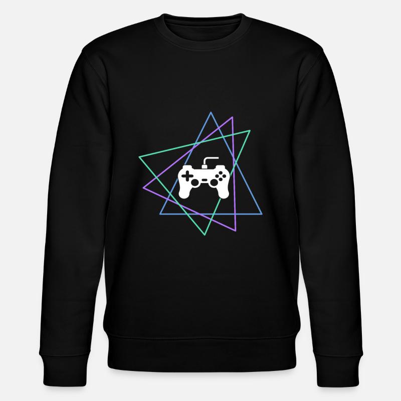 gaming - Stanley/Stella Unisex Bio-Sweatshirt CHANGER  - Schwarz