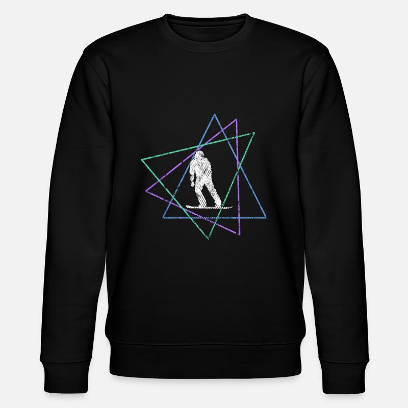 Planche à neige - Sweat bio CHANGER Stanley/Stella Unisexe - noir