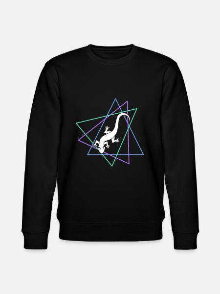 Lizard - Stanley/Stella CHANGER Unisex Organic Sweatshirt - black