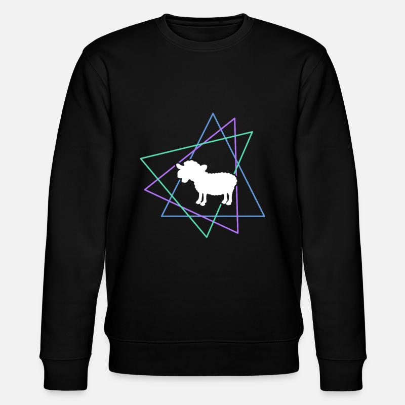 Sheep - Stanley/Stella CHANGER Unisex Organic Sweatshirt - black