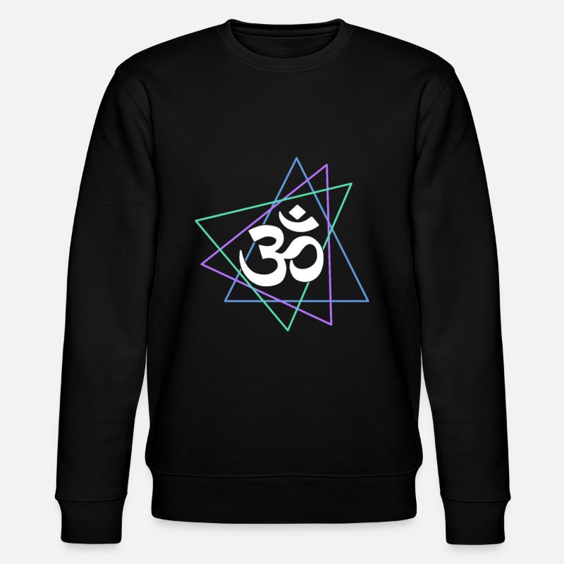 Meditation - Stanley/Stella CHANGER Unisex Organic Sweatshirt - black