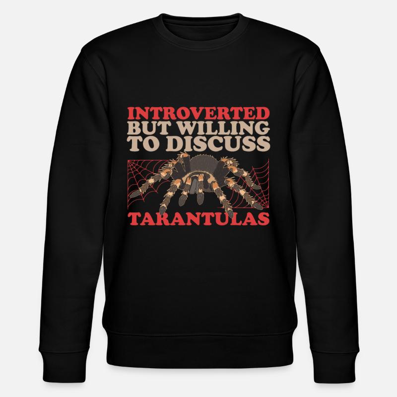 Tarentules Araignée Tarentule Cadeau - Sweat bio CHANGER Stanley/Stella Unisexe - noir