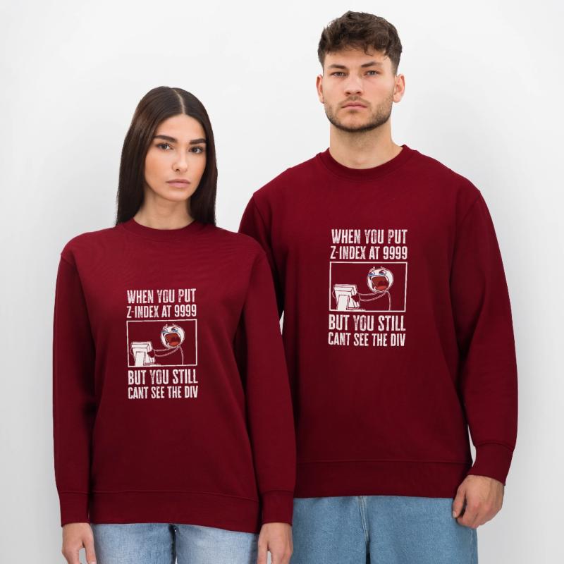 Programmierer Humor Coding Witze Entwickler Stanley/Stella Unisex Bio-Sweatshirt CHANGER 