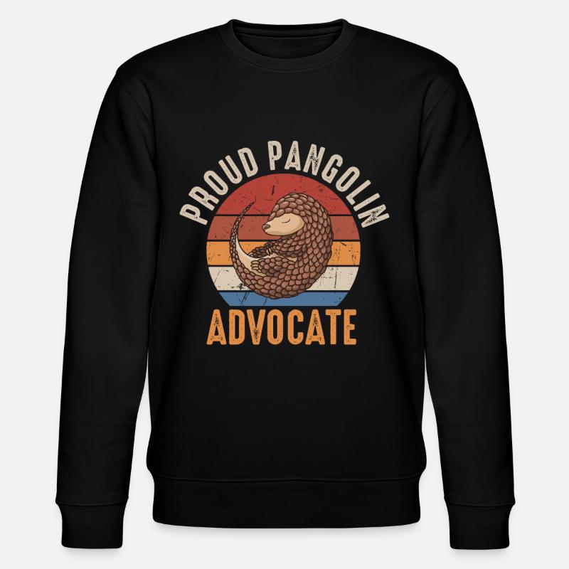 Fier Pangolin Advocate propriétaire d’un - Sweat bio CHANGER Stanley/Stella Unisexe - noir