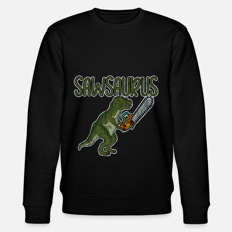 Sawsaurus 3 - Sweat bio CHANGER Stanley/Stella Unisexe - noir