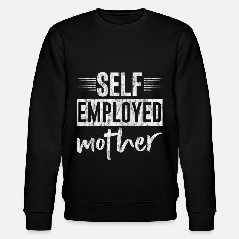Self Employed Mother 3 - Stanley/Stella Unisex Bio-Sweatshirt CHANGER - Schwarz