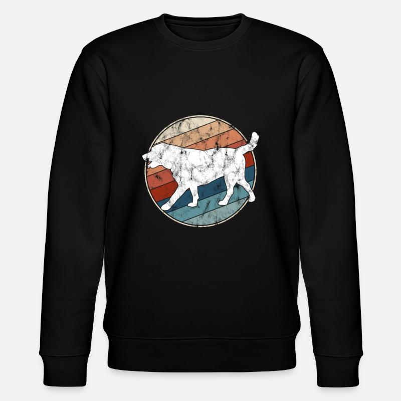 Chien Rétro - Sweat bio CHANGER Stanley/Stella Unisexe - noir