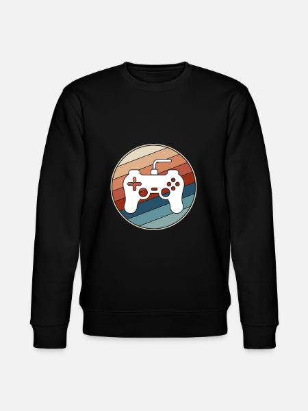 Gaming Retro - Stanley/Stella CHANGER Unisex Organic Sweatshirt - black