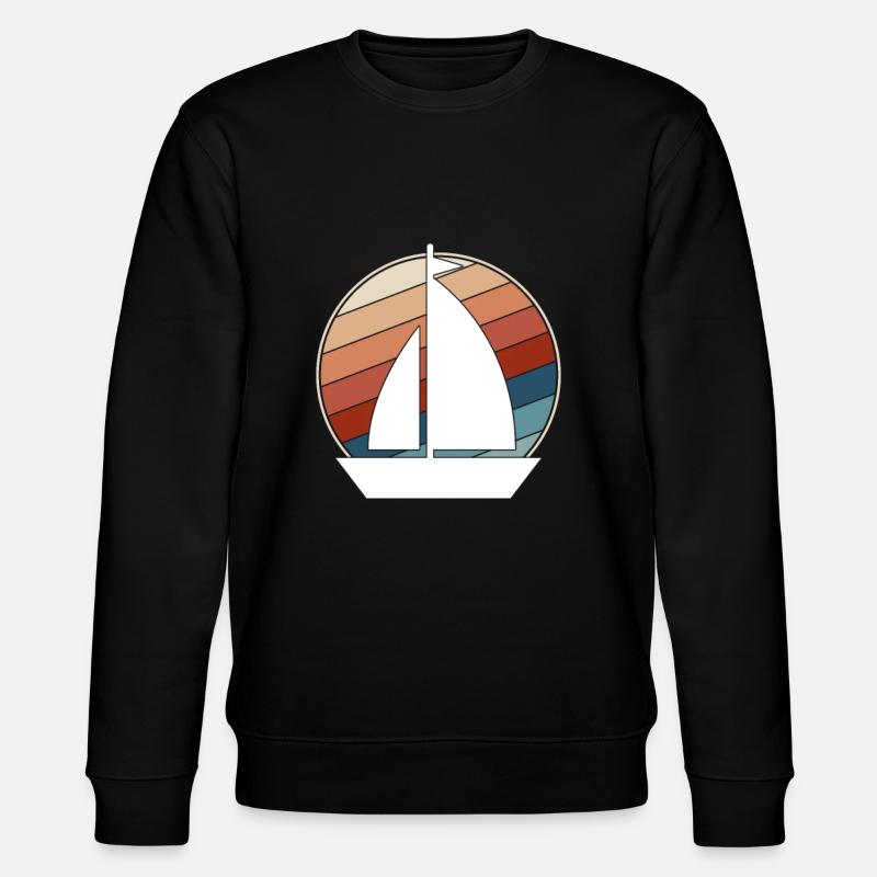 Rétro de la voile - Sweat bio CHANGER Stanley/Stella Unisexe - noir