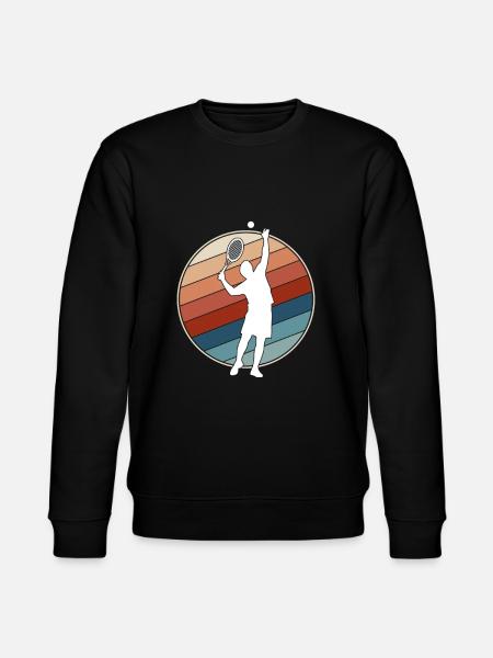 Tennis Rétro - Sweat bio CHANGER Stanley/Stella Unisexe - noir
