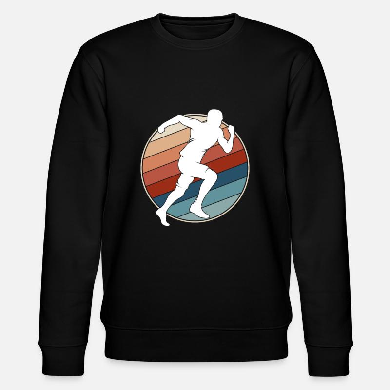 Jogging Retro - Stanley/Stella CHANGER Unisex Organic Sweatshirt - black