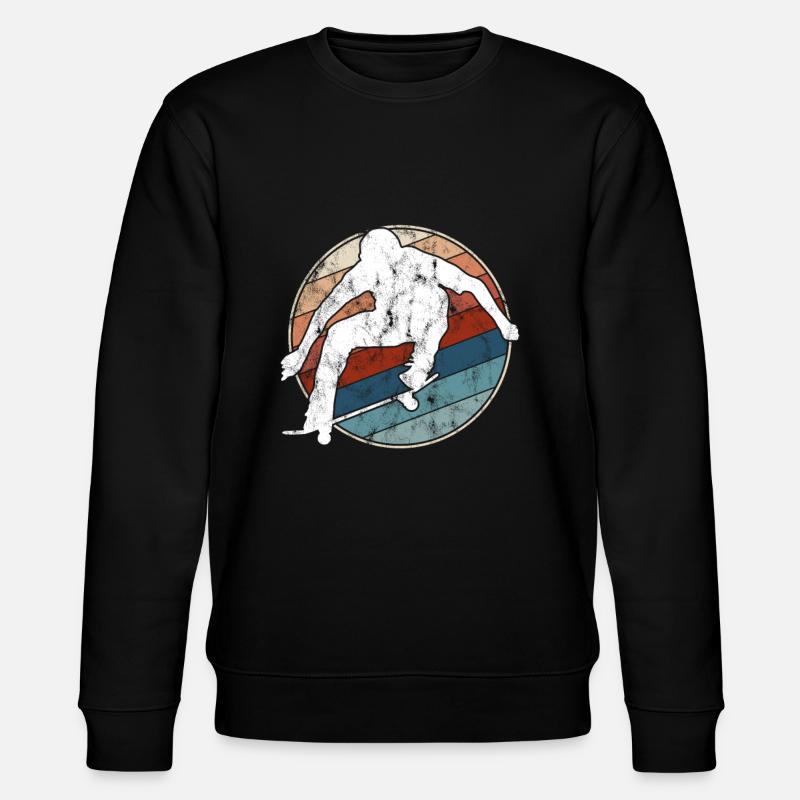 Patinage Rétro - Sweat bio CHANGER Stanley/Stella Unisexe - noir