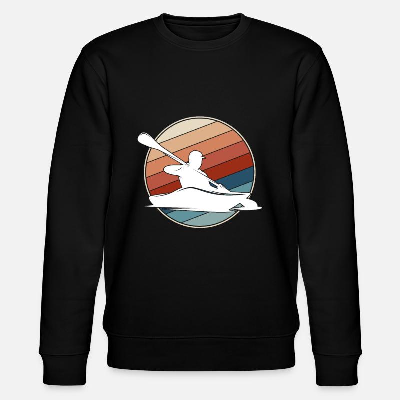 Canoë Rétro - Sweat bio CHANGER Stanley/Stella Unisexe - noir