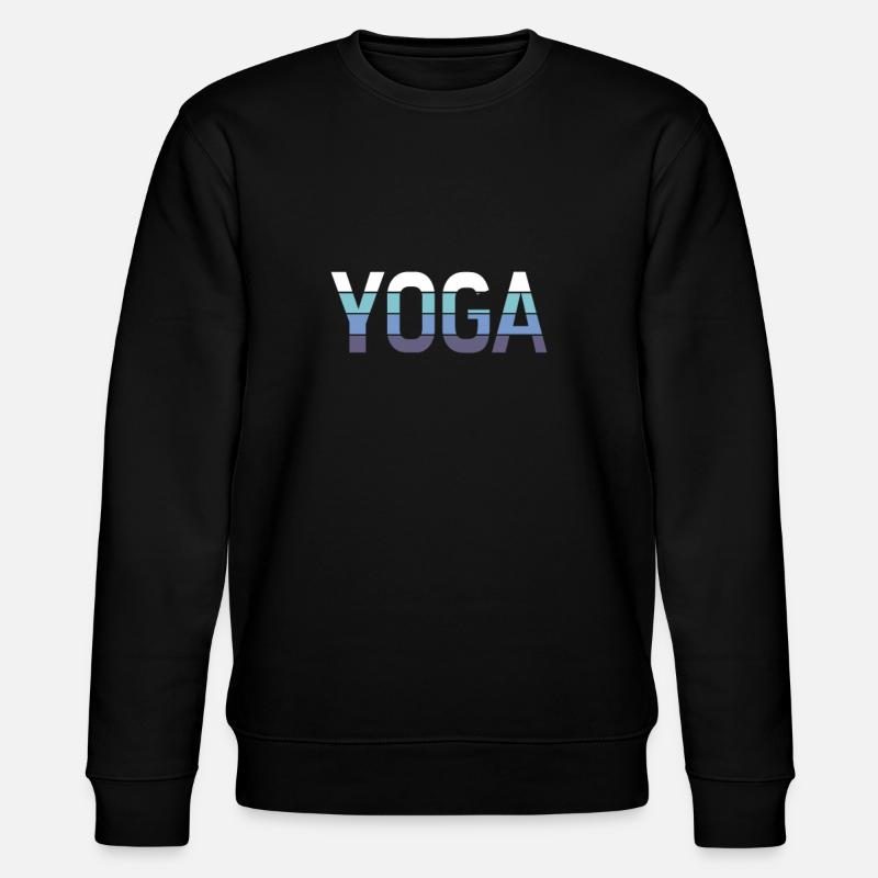 Yoga - Stanley/Stella Unisex Bio-Sweatshirt CHANGER  - Schwarz