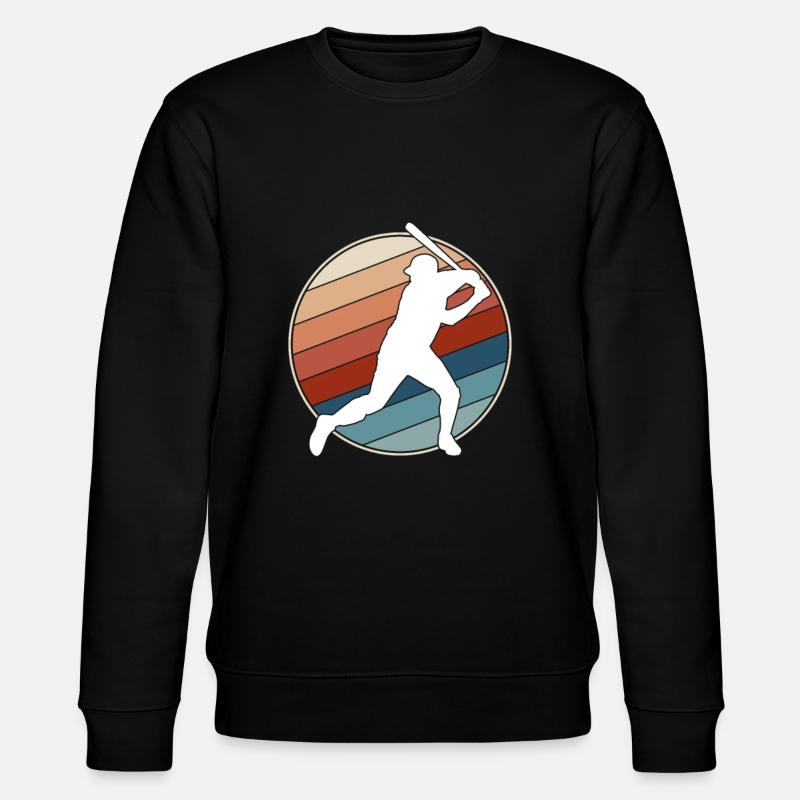 Baseball Rétro - Sweat bio CHANGER Stanley/Stella Unisexe - noir