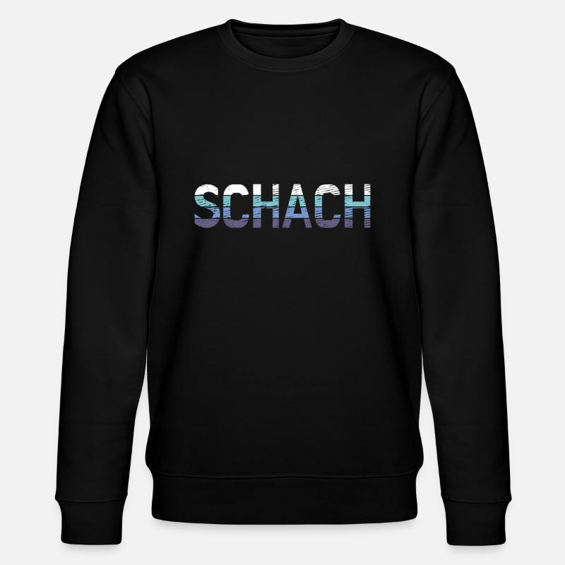Schach - Stanley/Stella Unisex Bio-Sweatshirt CHANGER  - Schwarz