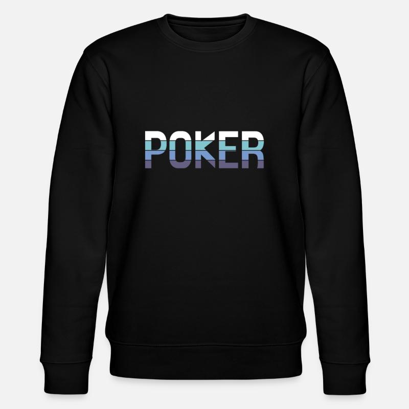 Poker - Stanley/Stella Unisex Bio-Sweatshirt CHANGER  - Schwarz