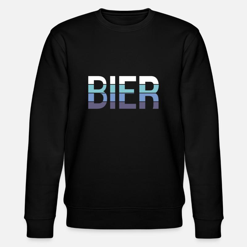 Bier - Stanley/Stella Unisex Bio-Sweatshirt CHANGER  - Schwarz
