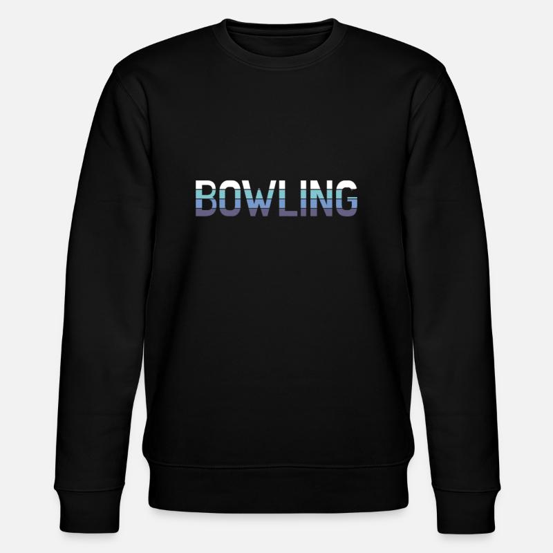 Bowling - Stanley/Stella Unisex Bio-Sweatshirt CHANGER  - Schwarz