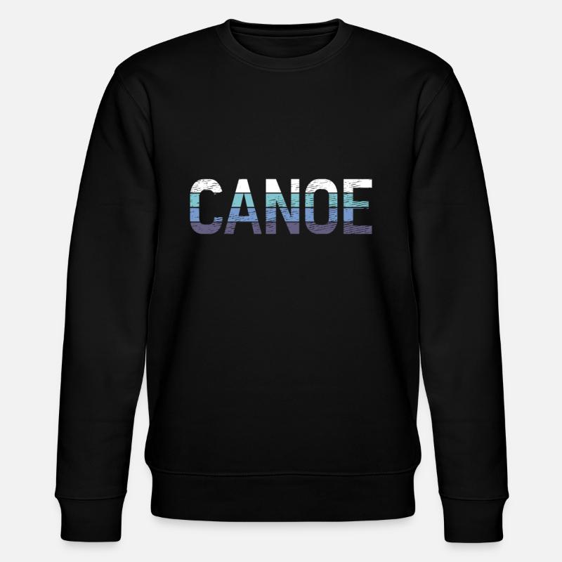 Canoë - Sweat bio CHANGER Stanley/Stella Unisexe - noir