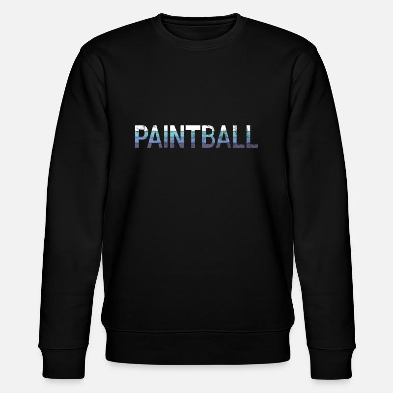 Paintball - Sweat bio CHANGER Stanley/Stella Unisexe - noir