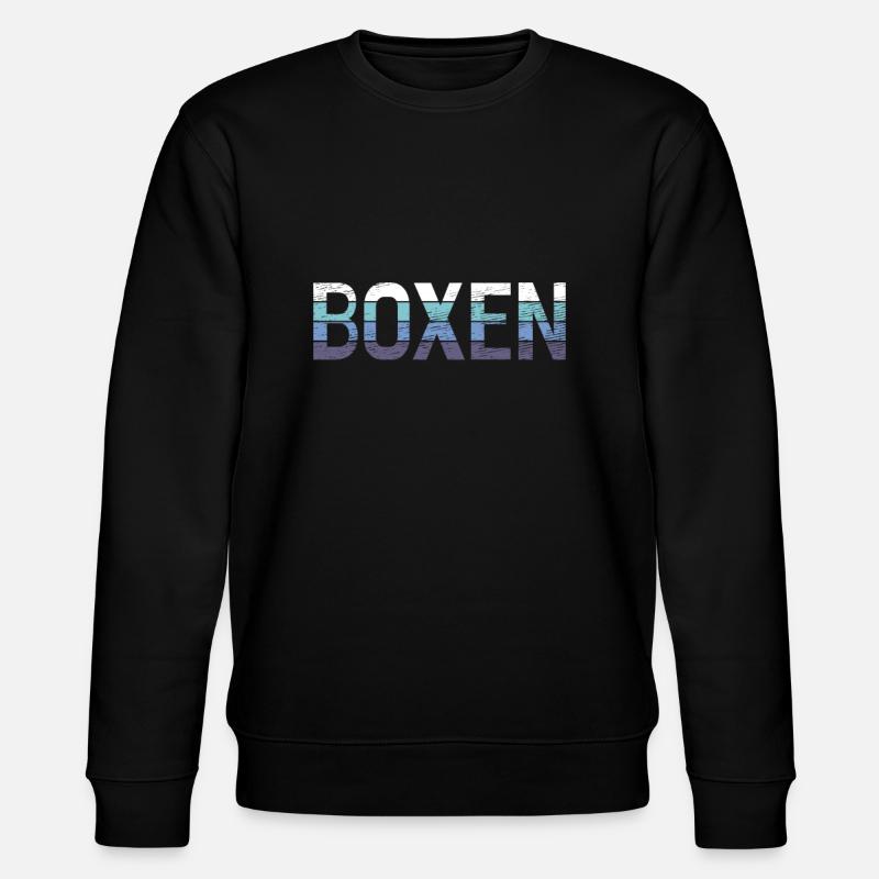 Boxe - Sweat bio CHANGER Stanley/Stella Unisexe - noir