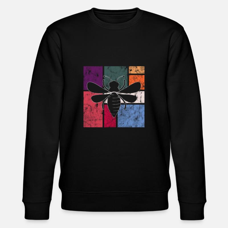 Abeille - Sweat bio CHANGER Stanley/Stella Unisexe - noir