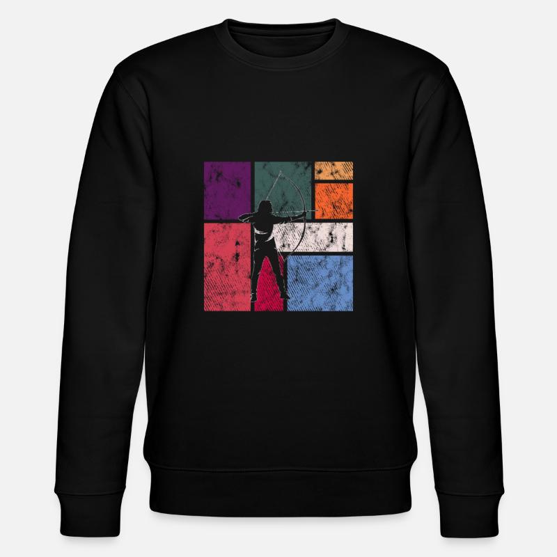 Fléchettes - Sweat bio CHANGER Stanley/Stella Unisexe - noir