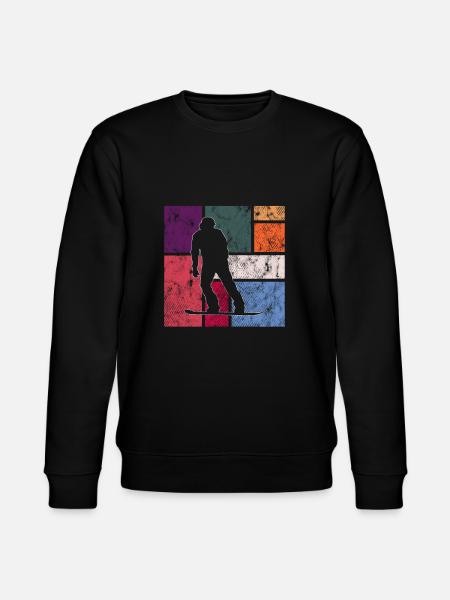 Snowboarding - Stanley/Stella Unisex Bio-Sweatshirt CHANGER - Schwarz
