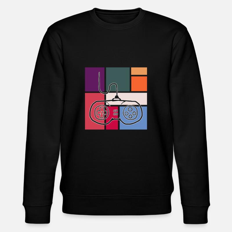 Gaming - Stanley/Stella CHANGER Unisex Organic Sweatshirt - black