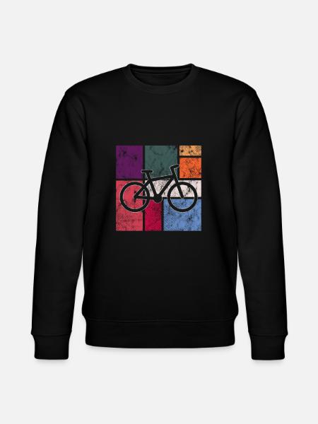 Bicycle - Stanley/Stella CHANGER Unisex Organic Sweatshirt - black