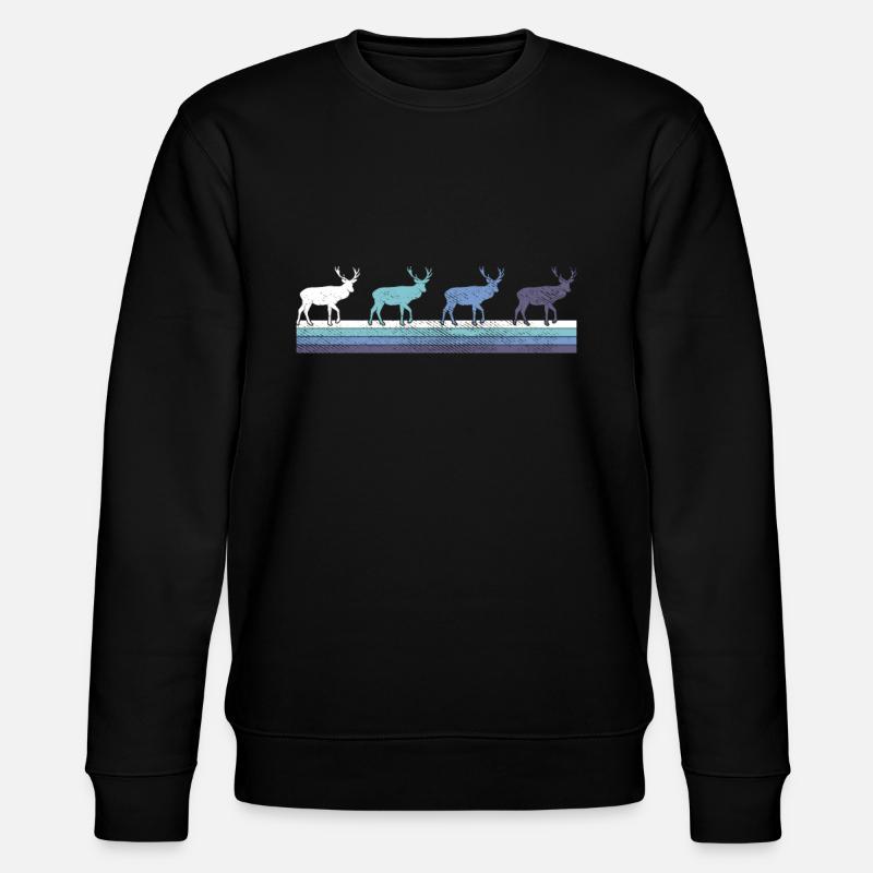 Deer - Stanley/Stella CHANGER Unisex Organic Sweatshirt - black