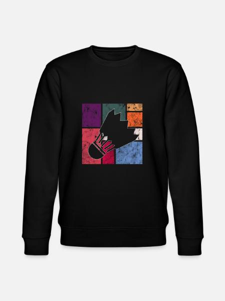 Badminton - Sweat bio CHANGER Stanley/Stella Unisexe - noir