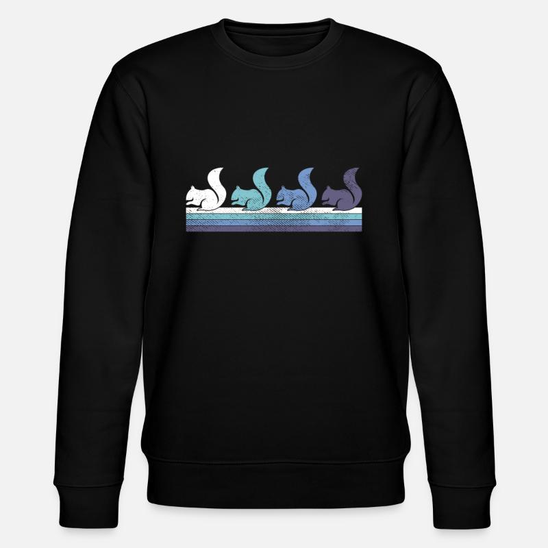 Squirrel - Stanley/Stella CHANGER Unisex Organic Sweatshirt - black