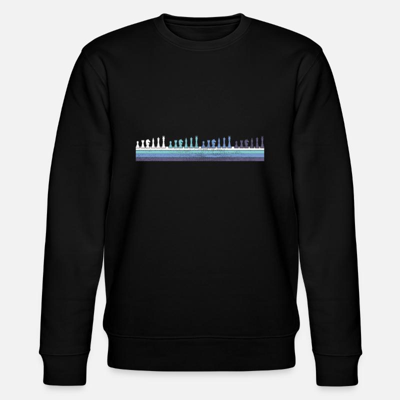 Échecs - Sweat bio CHANGER Stanley/Stella Unisexe - noir