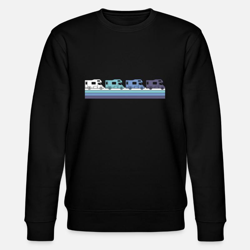Camping - Sweat bio CHANGER Stanley/Stella Unisexe - noir