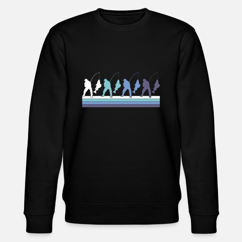 Angling - Stanley/Stella CHANGER Unisex Organic Sweatshirt - black