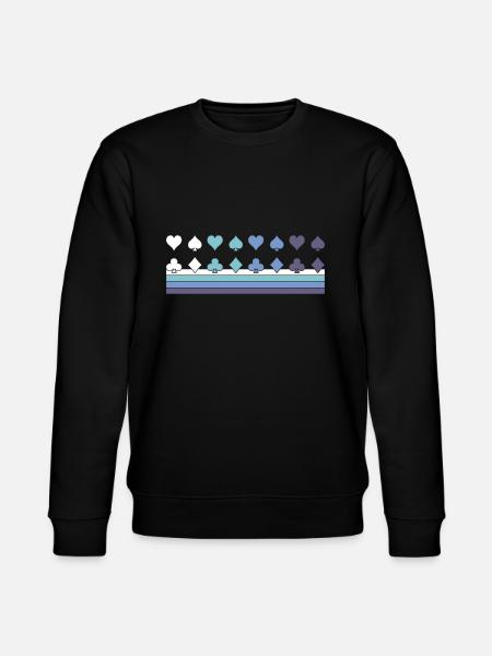 Poker - Stanley/Stella CHANGER Unisex Organic Sweatshirt - black