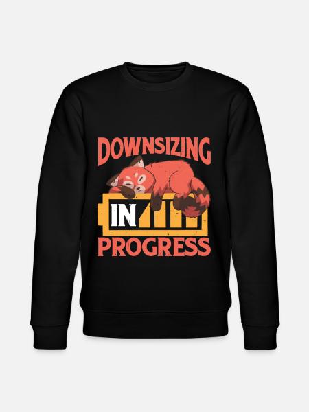 Downsizing In Progress 24 - Stanley/Stella CHANGER Unisex Organic Sweatshirt - black