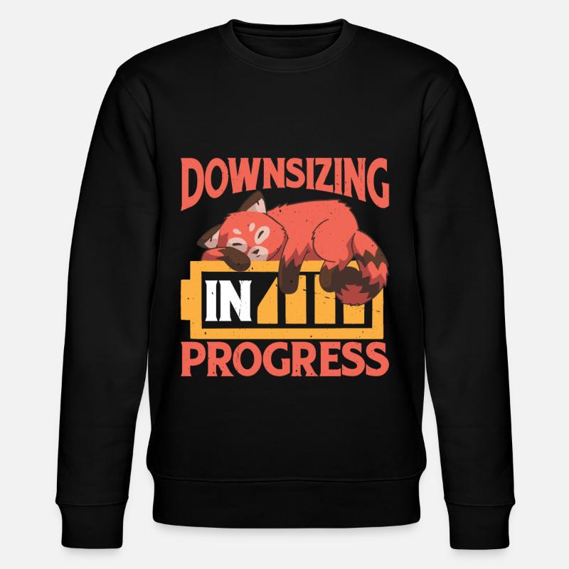 Downsizing In Progress 24 - Stanley/Stella Unisex Bio-Sweatshirt CHANGER  - Schwarz