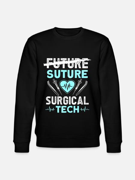 Surgical Technicians - Operation Technologists - Stanley/Stella CHANGER Unisex Organic Sweatshirt - black
