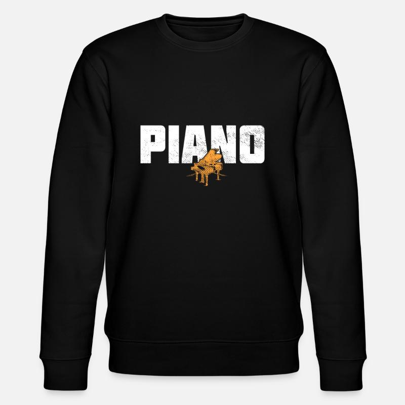 Piano - Sweat bio CHANGER Stanley/Stella Unisexe - noir