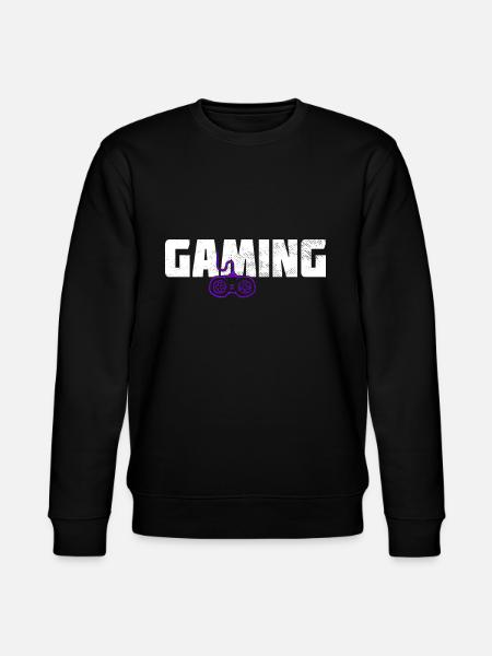 Gaming - Stanley/Stella CHANGER Unisex Organic Sweatshirt - black