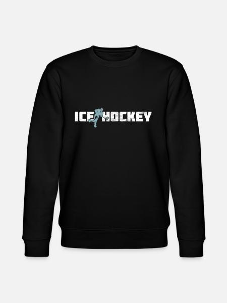 Eishockey - Stanley/Stella Unisex Bio-Sweatshirt CHANGER  - Schwarz