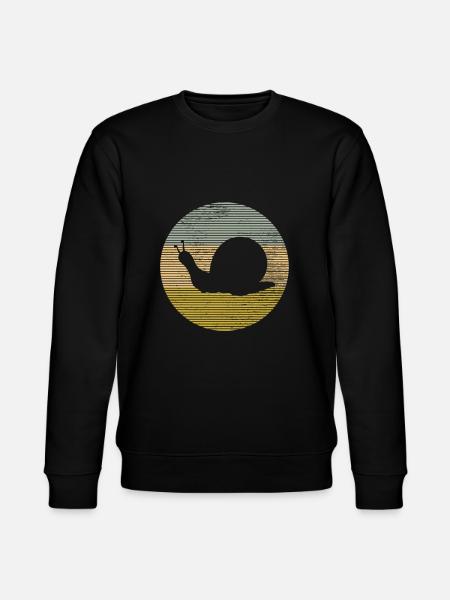 Snail - Stanley/Stella CHANGER Unisex Organic Sweatshirt - black