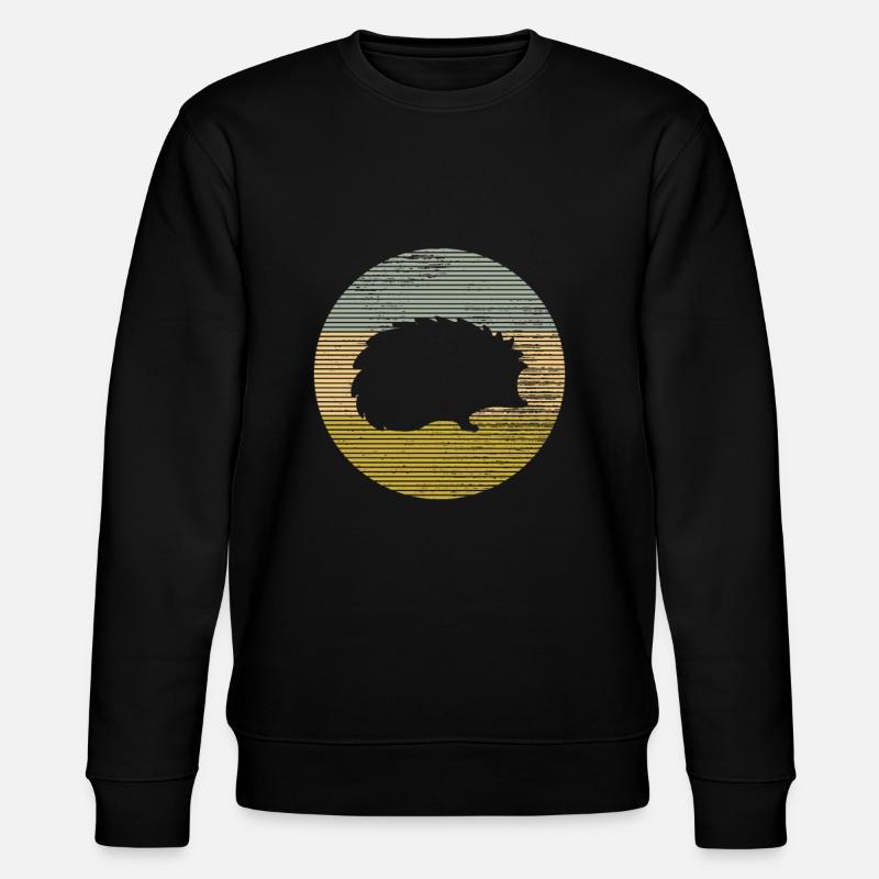 Igel - Stanley/Stella Unisex Bio-Sweatshirt CHANGER  - Schwarz