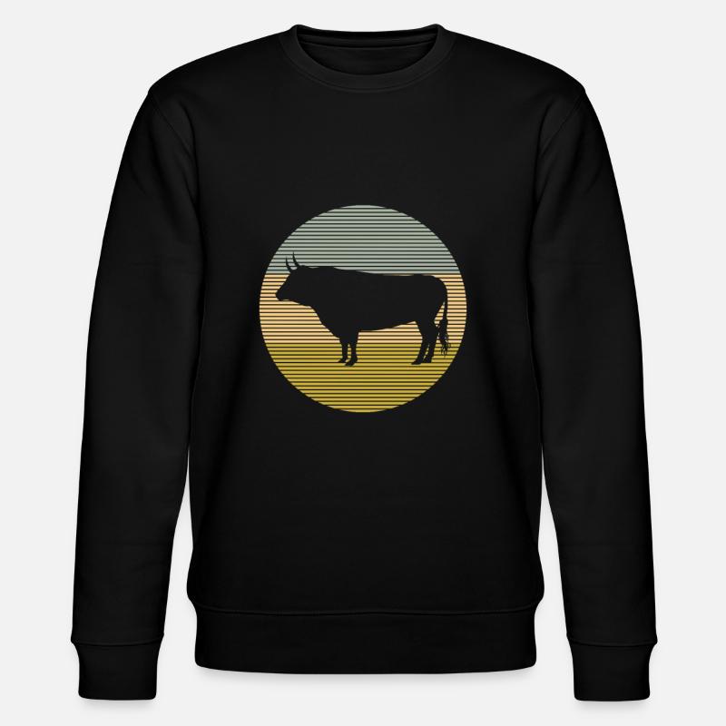 Bull - Stanley/Stella CHANGER Unisex Organic Sweatshirt - black