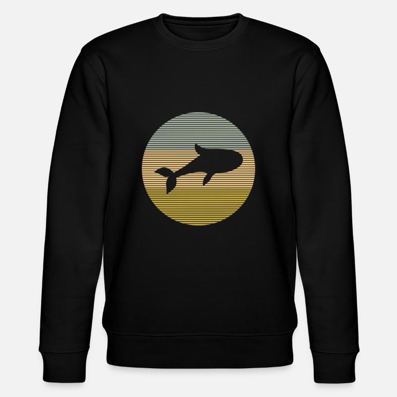 Poisson - Sweat bio CHANGER Stanley/Stella Unisexe - noir