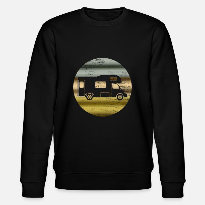 Camping - Stanley/Stella Unisex Bio-Sweatshirt CHANGER  - Schwarz